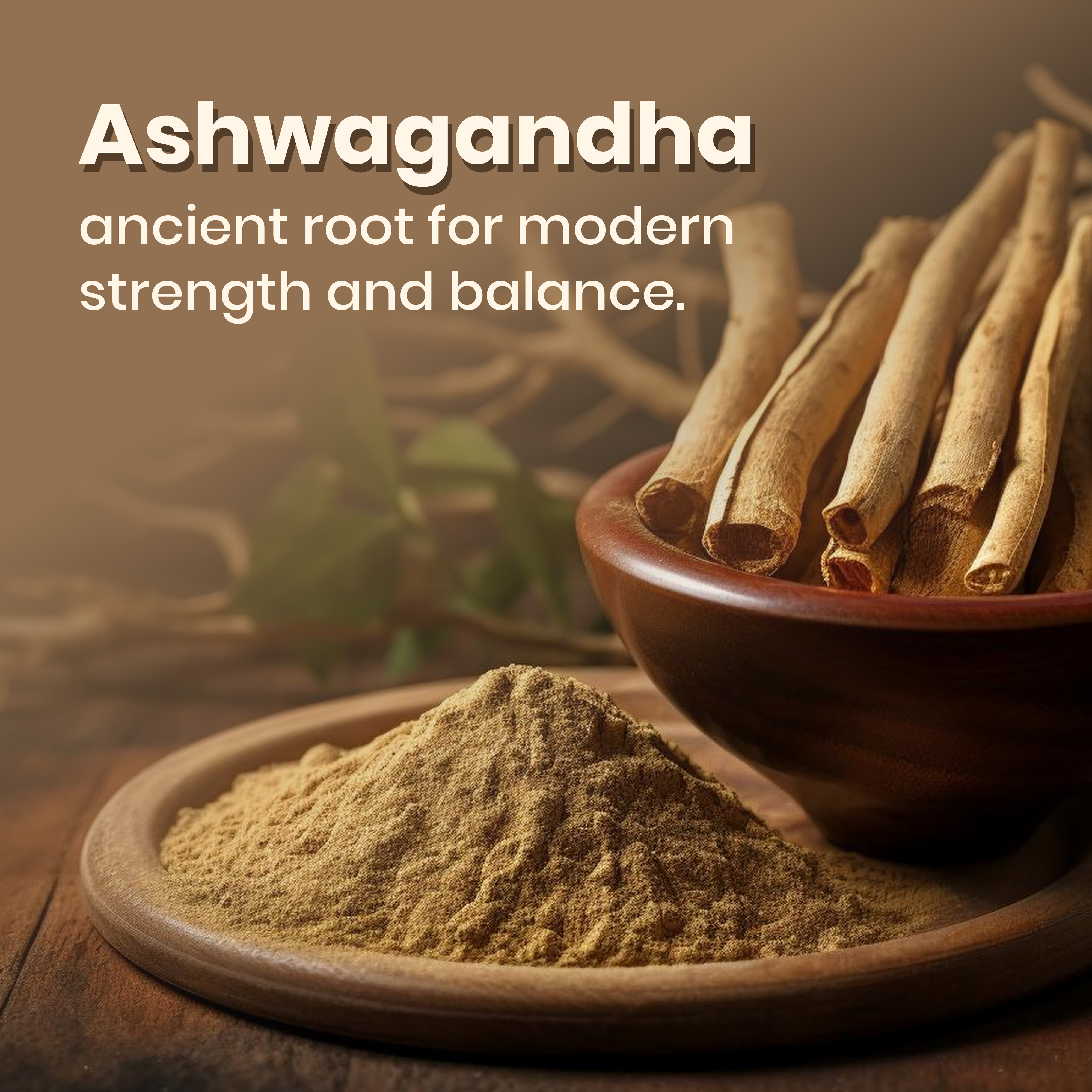 Ashwagandha Root Powder | Natural Stress Relief, Energy & Immunity Support