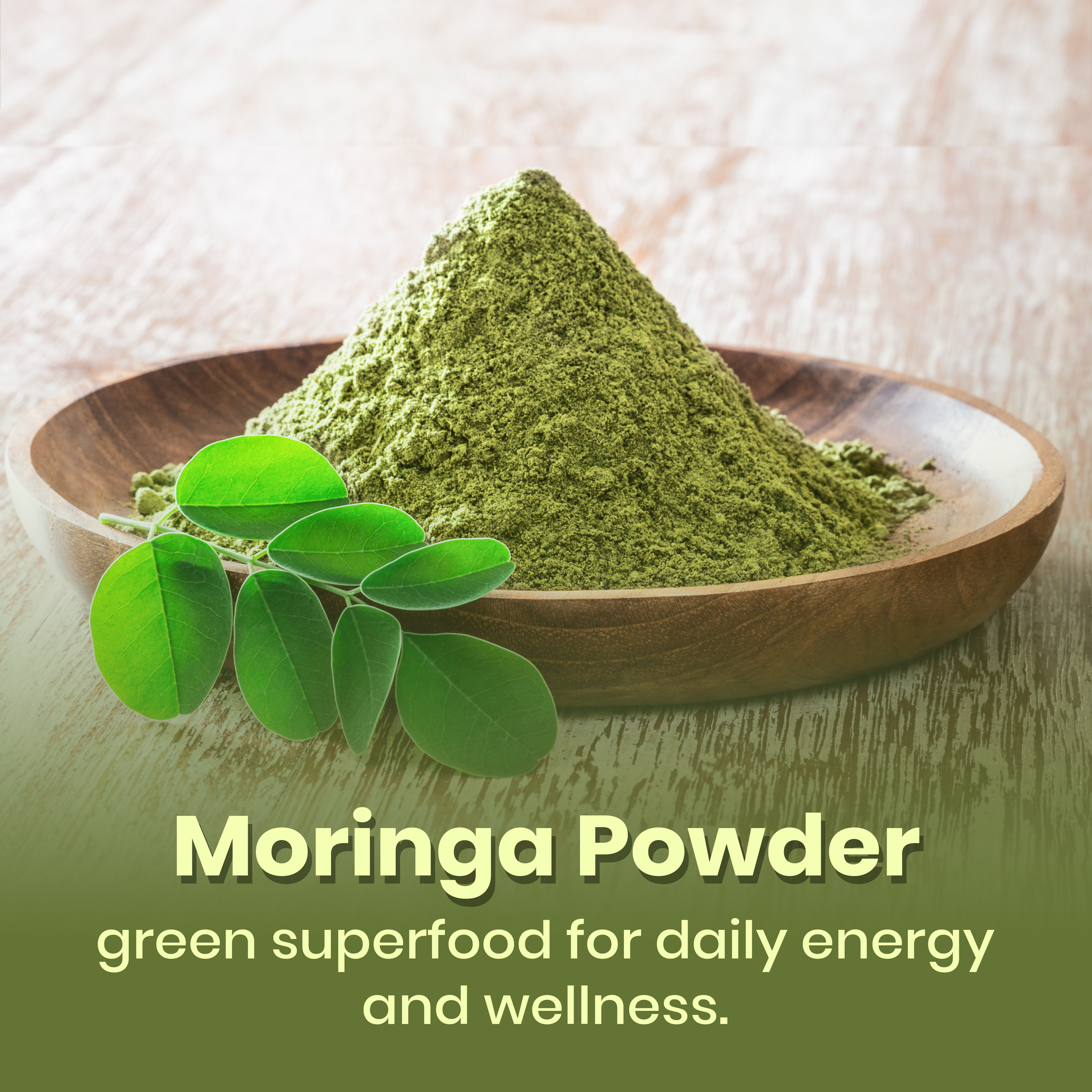 Moringa Powder | Natural Superfood for Energy, Detox & Immunity Support